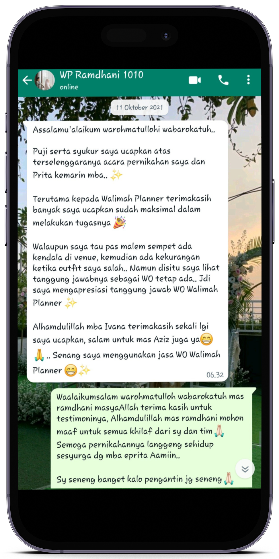 Wedding Syar'i terbaik