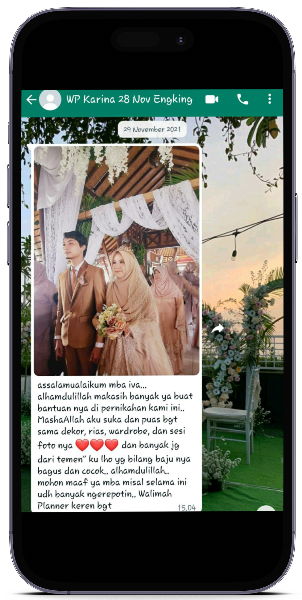 Wedding Syar'i terbaik